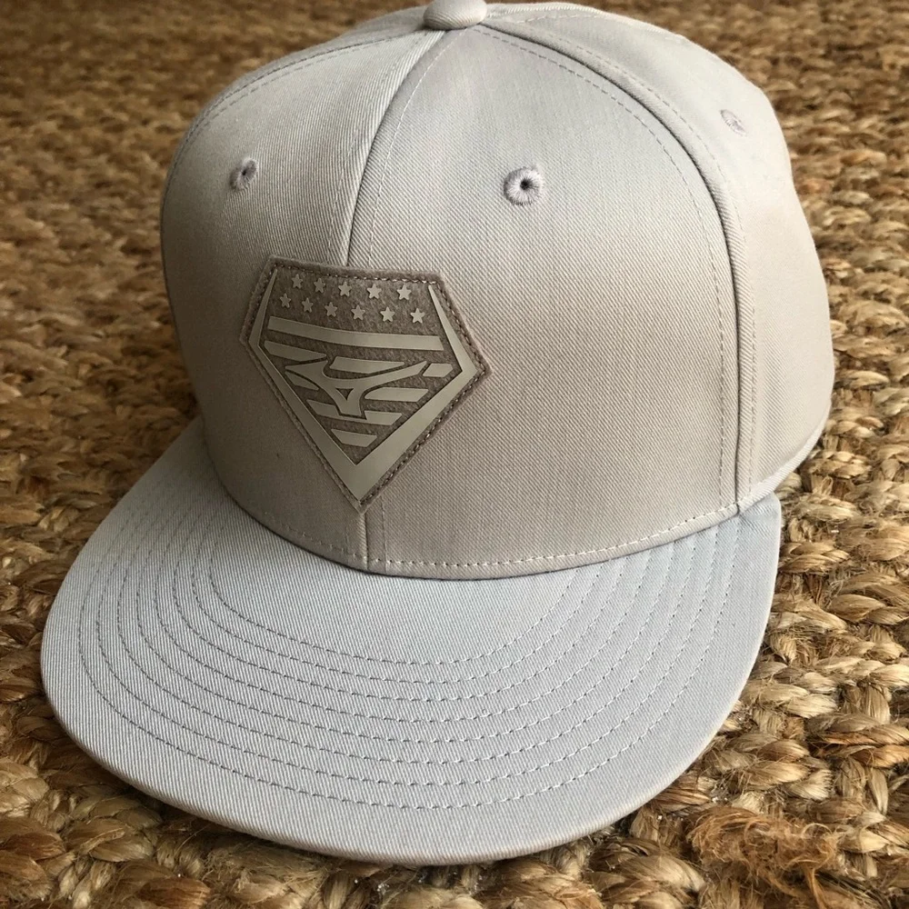 New w Tag: Mizuno RB Diamond Patch SnapBack Hat. One Size